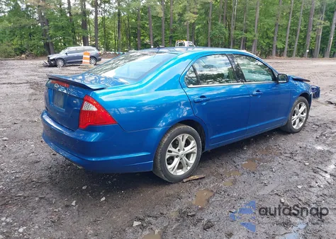 2012 Ford Fusion Se from USA, damaged, VIN 3FAHP0HA4CR203852